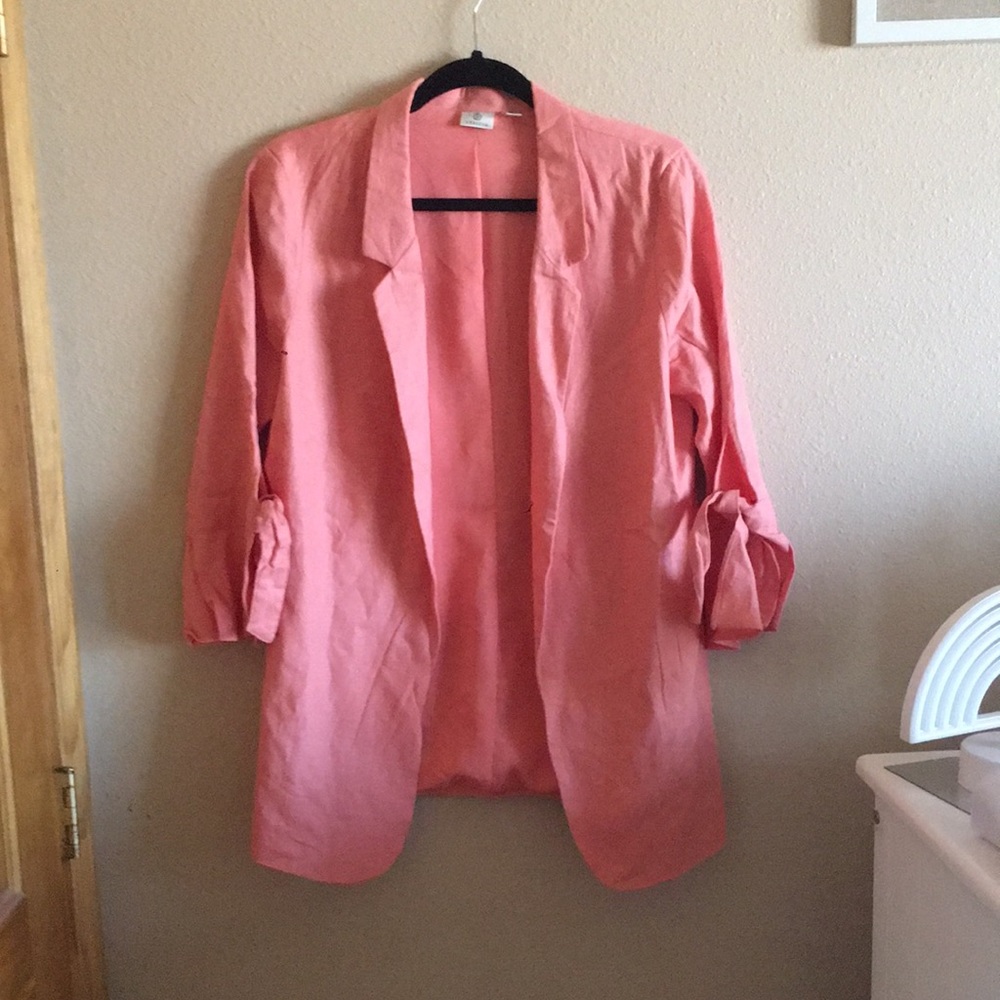 Linen Blend Blazer